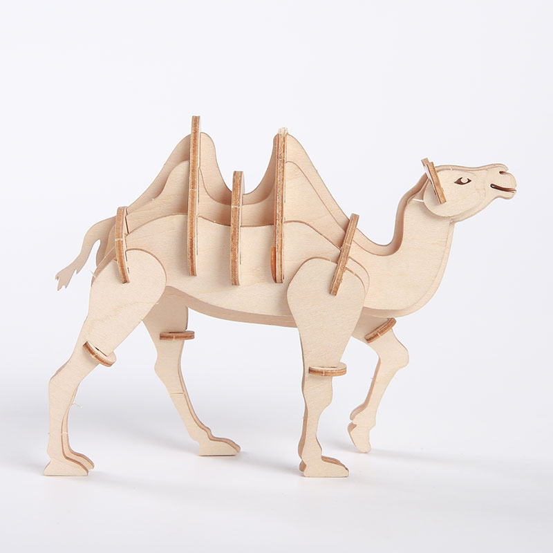 3D Wooden Puzzle Camel