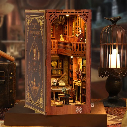 Grimm's Small Building DIY Book Nook