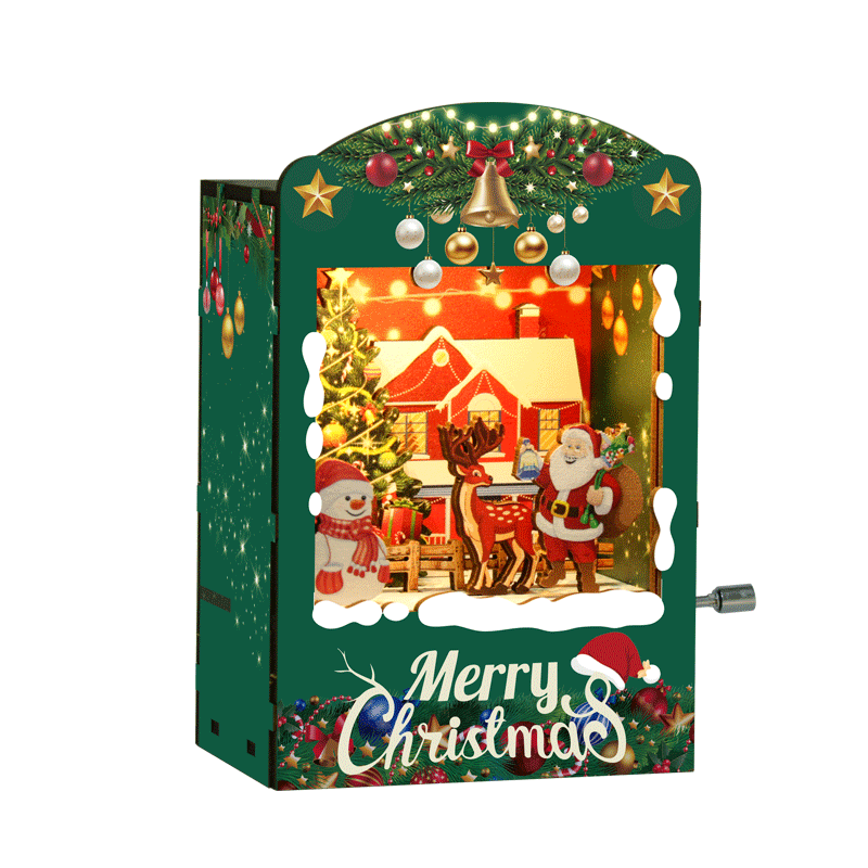 Mini Music Box Hand Crank