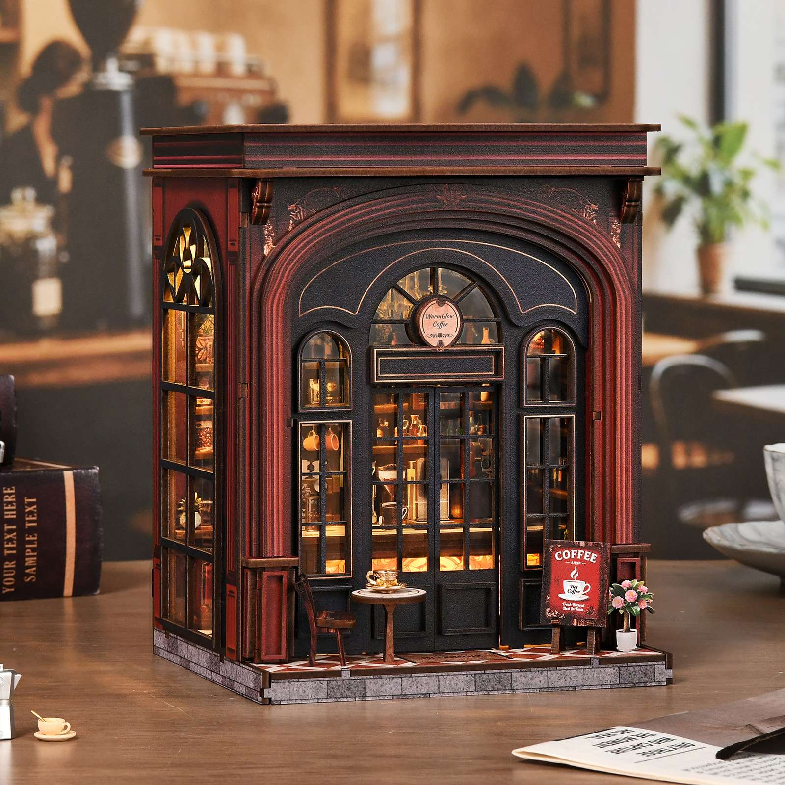 Miniature House Book Nook